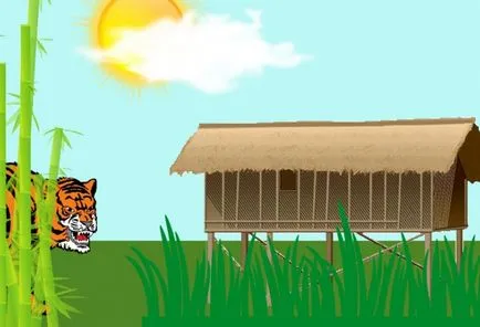 A farkas és a kutya (japán mese), a farkas és a kutya, állat meséket a legfiatalabb fiú