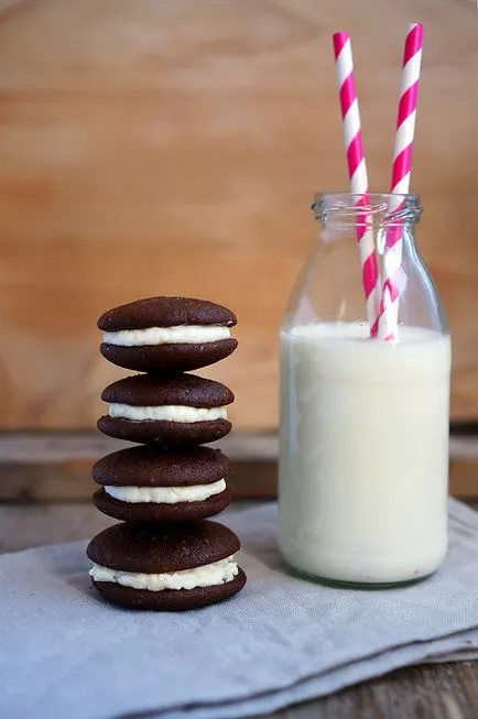 Whoopie pie (whoopie pie) - amerikai keksz krém - Andy séf - a blog az élelmiszer és az utazás,