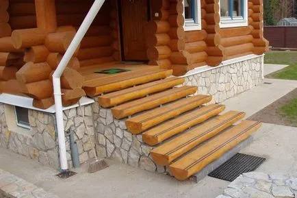 Hogyan készítsünk egy létra a tornácon