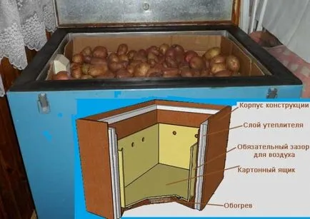 Tárolása burgonya a hűtőben - a megvalósíthatóság és módszerek