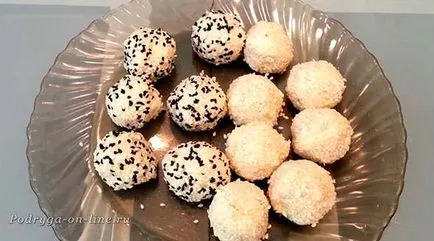 Snack Raffaello sajt könnyen elkészíthető, nagyon finom és szép