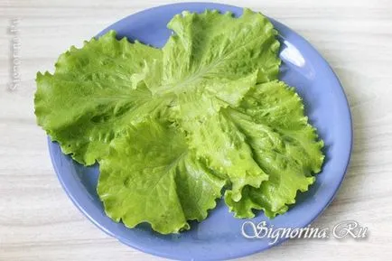 Snack „Rafaello” rák botok recept fényképpel (rúd) Snack „Rafaello” rák ragaszkodik recept egy fotó