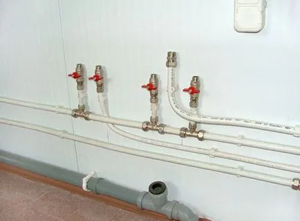 Csövek cseréje a fürdőszobában 9 mérföldkövek