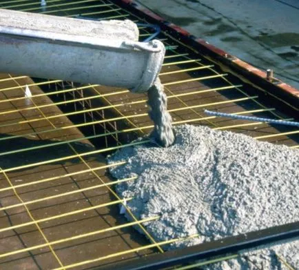 Öntött beton a formába saját kezűleg, az épület portál (töltse betonschalungen) Öntött beton a formába saját kezével, épület portál
