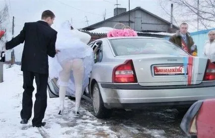 Zasvety menyasszony esküvőkön (44 fotó) (erotikus) - nevsedoma - az élet tele van szórakoztató