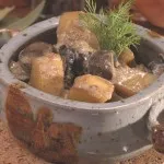 Sült káposzta és a burgonya