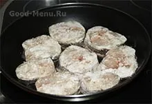 Sült hal egy serpenyőben - a recept lépésről lépésre fotók