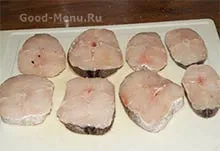 Sült hal egy serpenyőben - a recept lépésről lépésre fotók