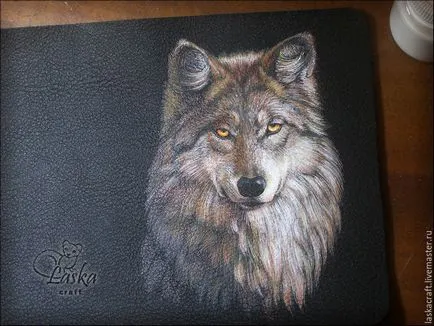 Festés a bőr alapján képek (festmények a bőrön alapján fotókat. Wolf) bőrfestéses fénykép alapján