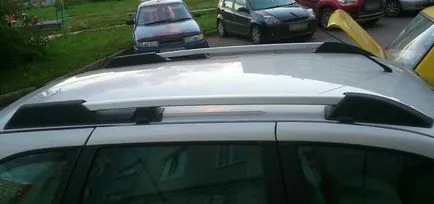 Релси на покрива Lada Kalina комби 2