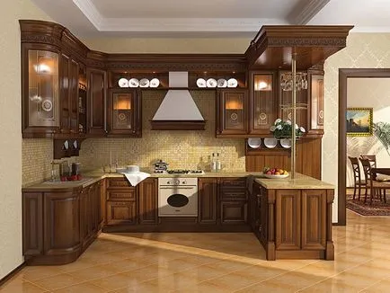 Стойки за кухня дизайн елемент светъл (много снимки) Dream House