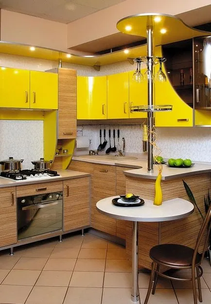 Стойки за кухня дизайн елемент светъл (много снимки) Dream House
