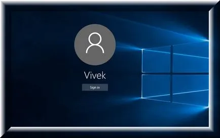 Заключване на екрана в Windows 10, забранете