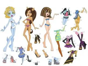 Хартиени кукли със собствените си ръце