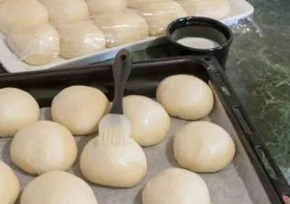 Кифли за хамбургери (както в Макдоналдс и най-добрите) стъпка по стъпка fotoretsept