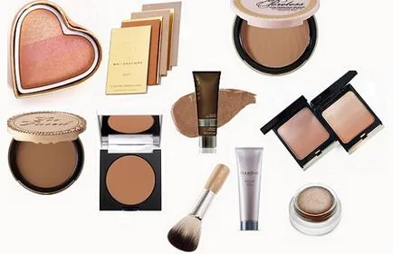 Bronzer за лицето какви са и как да се прилага