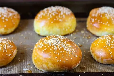 Hamburger кифли рецепта в McDonald (хамбургер) Кифли за хамбургери в рецепта Макдоналдс