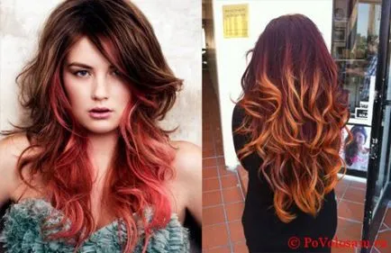 Какво е различен от Ombre shatush