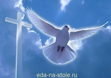 Упътвания за духовете на ден, храна на масата