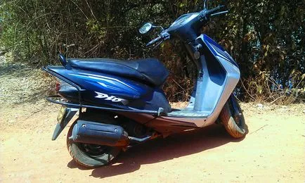 Hogyan juthat folytak egy moped Hogyan juthat folytak egy moped