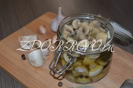 Hogyan pácolt gomba Hogyan pácolt gomba