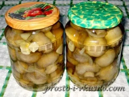 Hogyan pácolt gomba