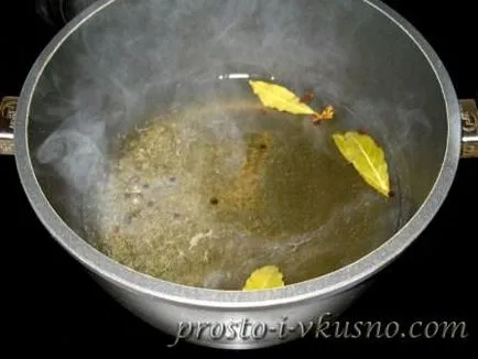 Hogyan pácolt gomba