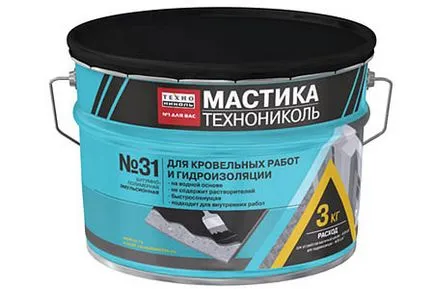 Какво е покривни мастика, правила, които се прилагат покривни мастика
