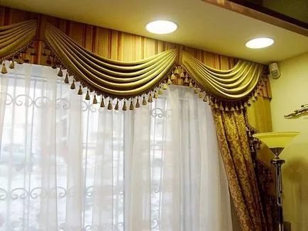 Какви са видове завеска Pelmets, какво е това, фото Pelmets за пердета, разнообразие, видео