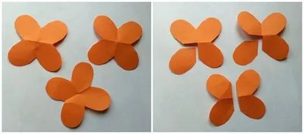Цветя от хартия майсторски клас