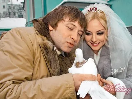 Дария Sagalova тайно женен полицай