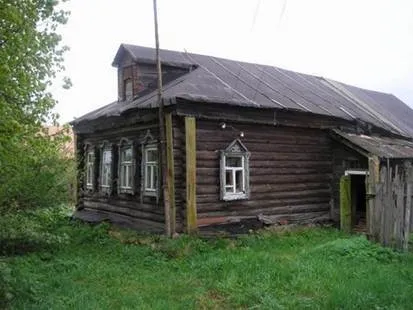 Дървени хижи в Русия