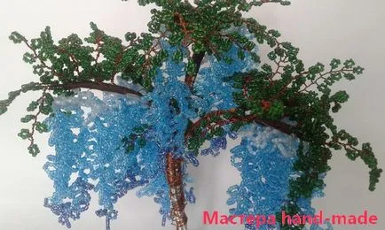 Дърво Борт - Wisteria майсторски клас със снимка (мънисто дърво) Дърво Борт - Wisteria майсторски клас със снимки