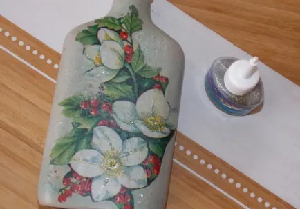 Декупаж снимки майсторски клас на плочите и бутилки (35 снимки) (снимки) Декупаж снимки майсторски клас на плочите и бутилки (35 снимки)