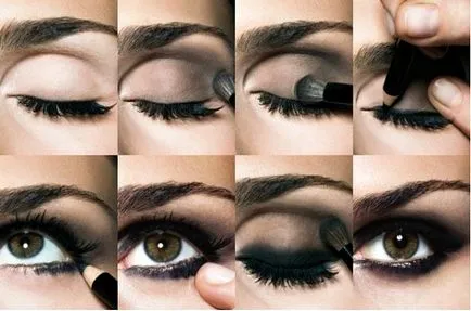 Saucy makeup--добрият вариант с инструкции стъпка по стъпка (с помощта на черно мастило) Saucy makeup--добрият вариант с инструкции стъпка по стъпка