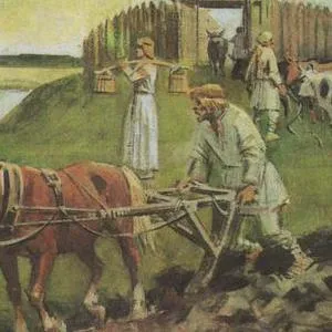 Древна славяни живот, нрави, обичаи, заетостта, селското стопанство
