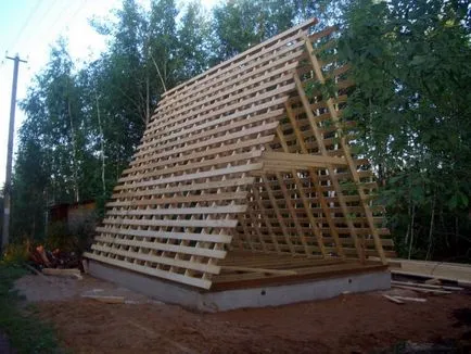 Къща-шатра за крайградски район, 6 ар