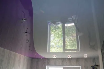 Purple участък таван от