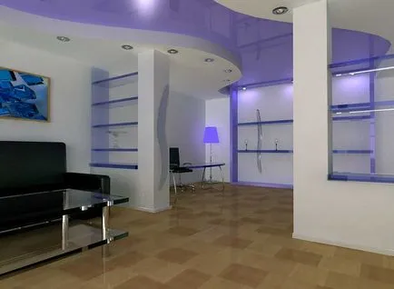 Purple участък таван от