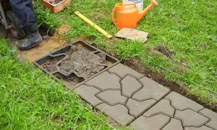 Тестът за плочки с ръцете си - производство (плочки) Тестът за плочки с ръцете си - производство