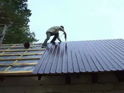 Telepítése a tető hullámkarton saját kezűleg Telepítése a tető hullámkarton saját kezűleg
