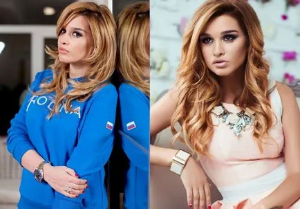 Mivel a haj színét Ksenia Borodina