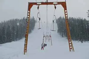 Mountain Ski Resort Salang
