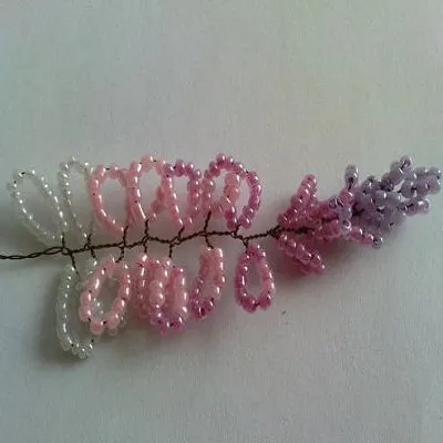 Wisteria майстор топчета клас, тъкане стъпка по стъпка схема на снимки и видеоклипове (мъниста) Wisteria топчета майсторски клас, тъкане стъпка по стъпка схема на снимки и видеоклипове