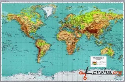 Globe, помита света - модел хартия - фотоалбум от вашите хобита
