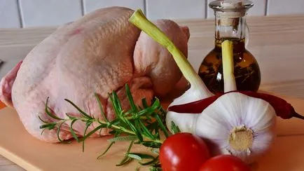 Колко бързо и вкусно печено пиле, както и решаване на проблема с обяд или вечеря