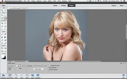 Как точно си отреже косата в Photoshop - fotosotsialnaya мрежа