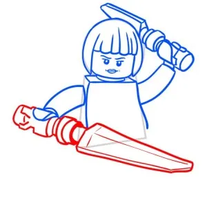 Как да се направи лего нинджа вървят (Ninja) Как да се направи на ЛЕГО нинджа отиват