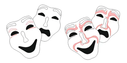 Как да се направи молив маска етапи