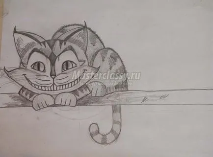 Как да се направи Cheshire Cat стъпка майсторски клас със снимка (равенство) Как да се направи Cheshire Cat стъпка майсторски клас със снимки